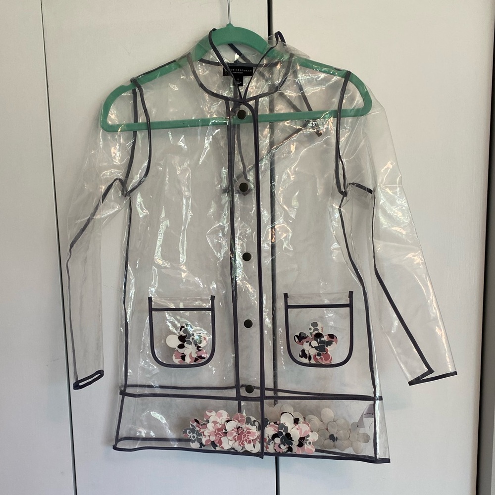 Victoria Beckham Clear Raincoat